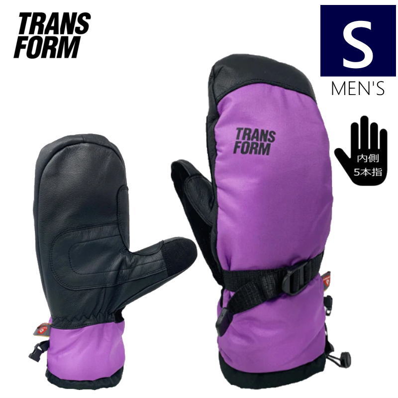 ○22-23 TRANS FORM THE TEAM MITTEN カラー:ORCHID Sサイズ トランスフォーム スキー スノーボード　グローブ ○22-23 TRANS FORM THE TEAM MITTEN カラー:ORCHID Sサイズ