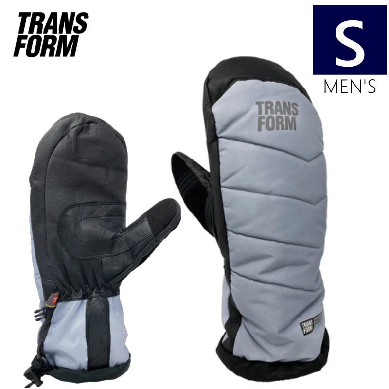 ○22-23 TRANS FORM THE UMP MITTEN カラー:GRAY Sサイズ トランスフォーム スキー スノーボード グローブ ○22-23 TRANS FORM THE UMP MITTEN カラー:GRAY Sサイズ