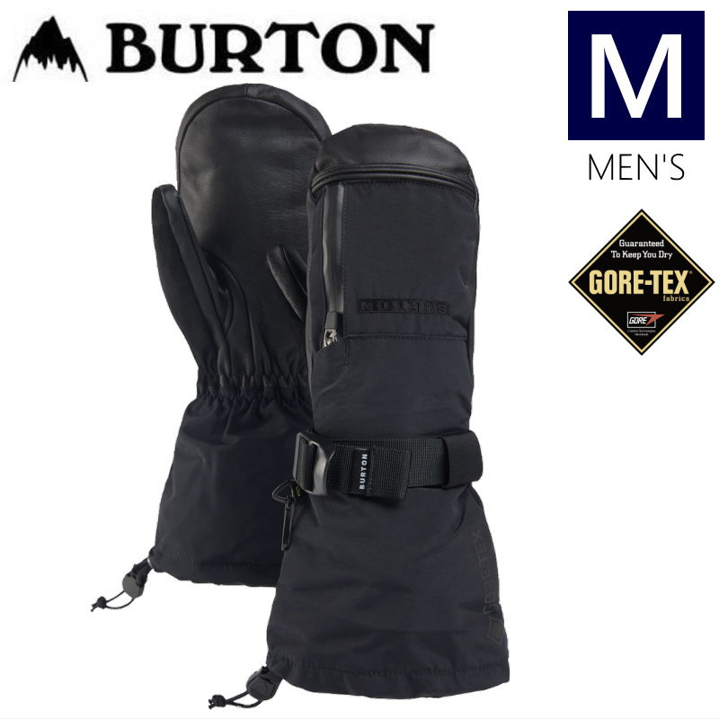 ○23-24 BURTON GORE-TEX CARBONATE MITTEN カラー:TRUE BLACK M