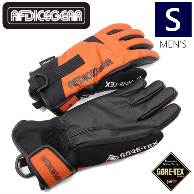 ◇20-21 AFDICEGEAR FINGER GLOVE カラー:ORANGE Sサイズ エーエフ 