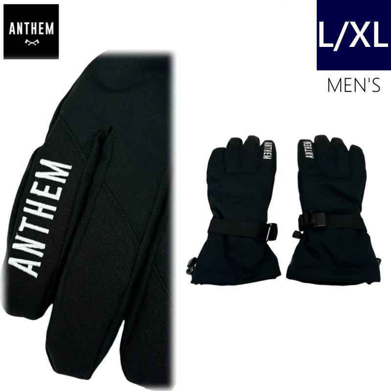 25-26 L/XLサイズ]26 ANTHEM SHRED GLOVE カラー:BLACK メンズ L/XL