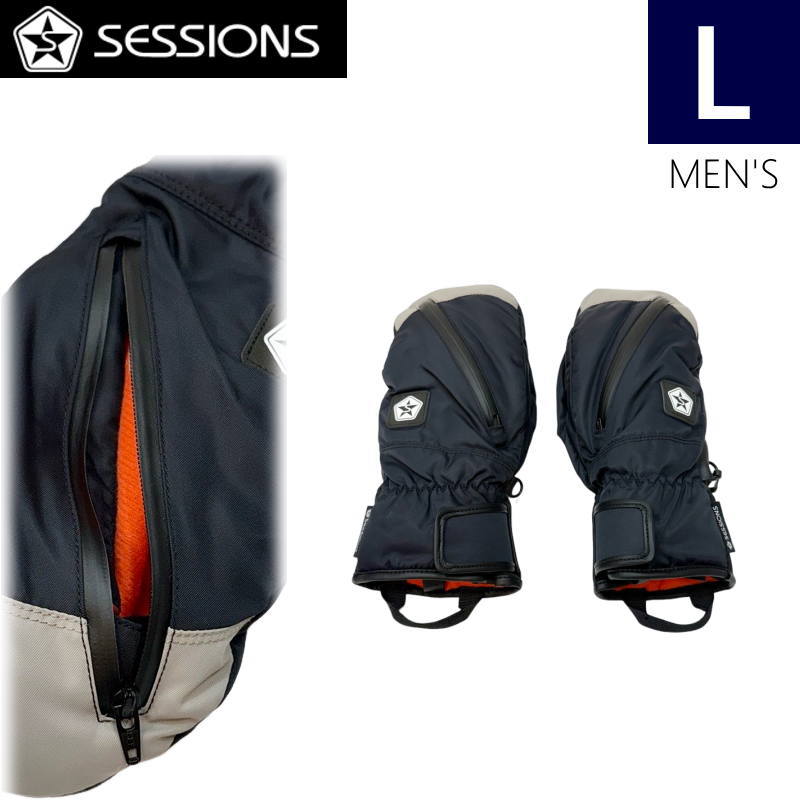 ☆25-26 Lサイズ]26 SESSIONS MITTEN カラー:BLACK メンズ Lサイズ