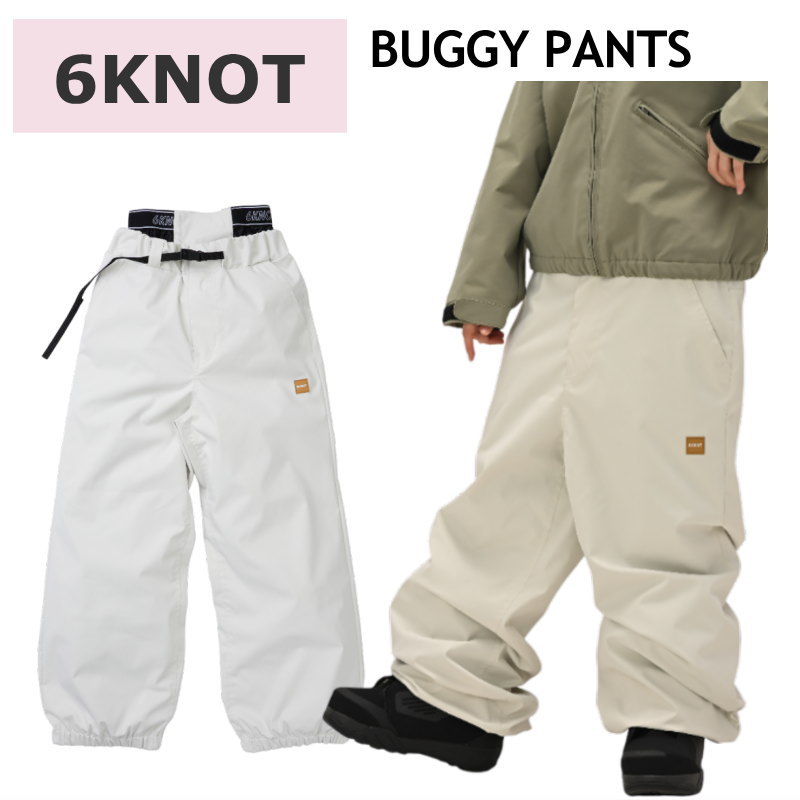 ☆ 25-26 6KNOT BUGGY PANTS 6K2513 シックスノット スノボウェア