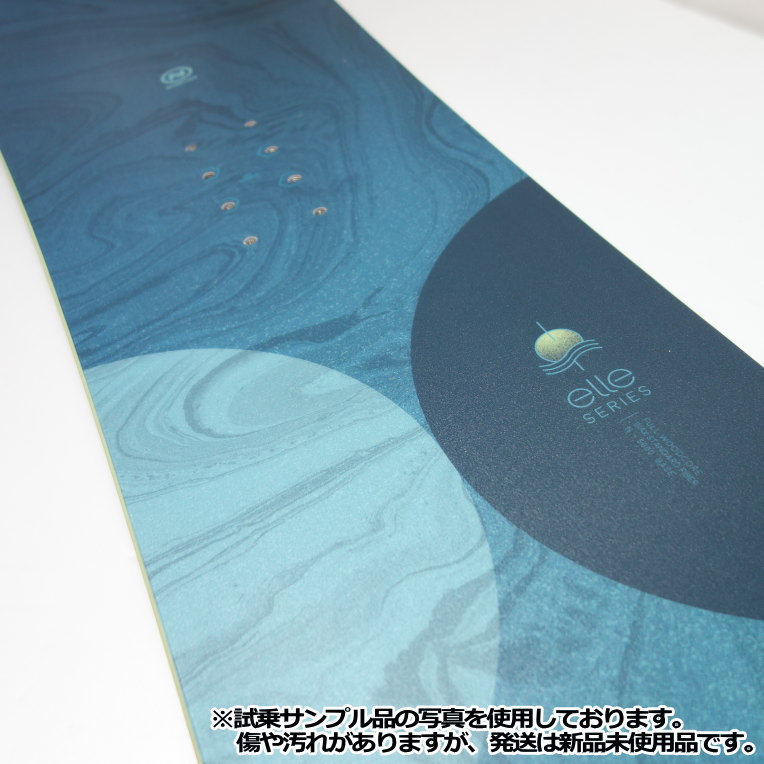 特典付 【早期予約】 24-25 NIDECKER ELLE 143cm ナイデッカー エール 女性用 日本正規品 レディース スノーボード 板単体 フラット｜off-1｜08