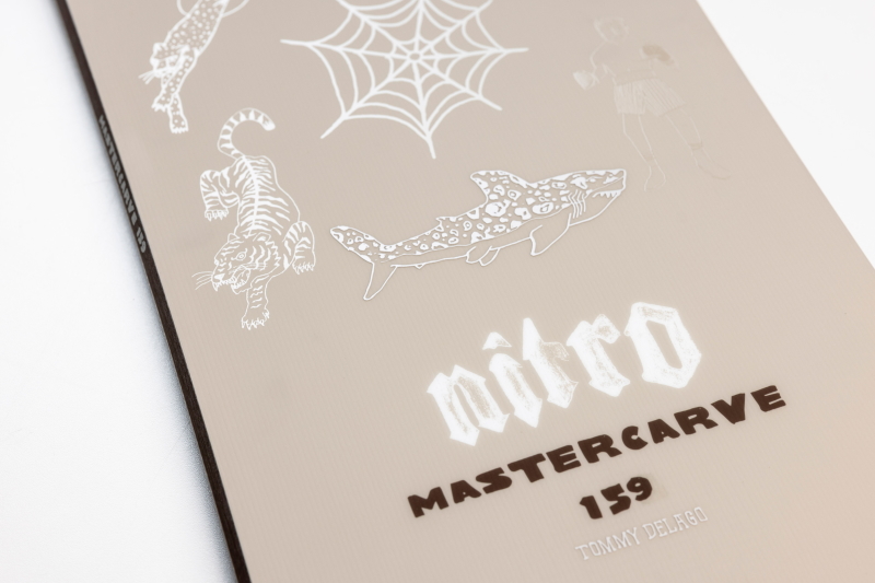 特典付き 【早期予約】 メンズ スノーボード 板 159cm NITRO MASTERCARVE ナイトロ マスターカーブ 26-27 オールラウンド カービング_4