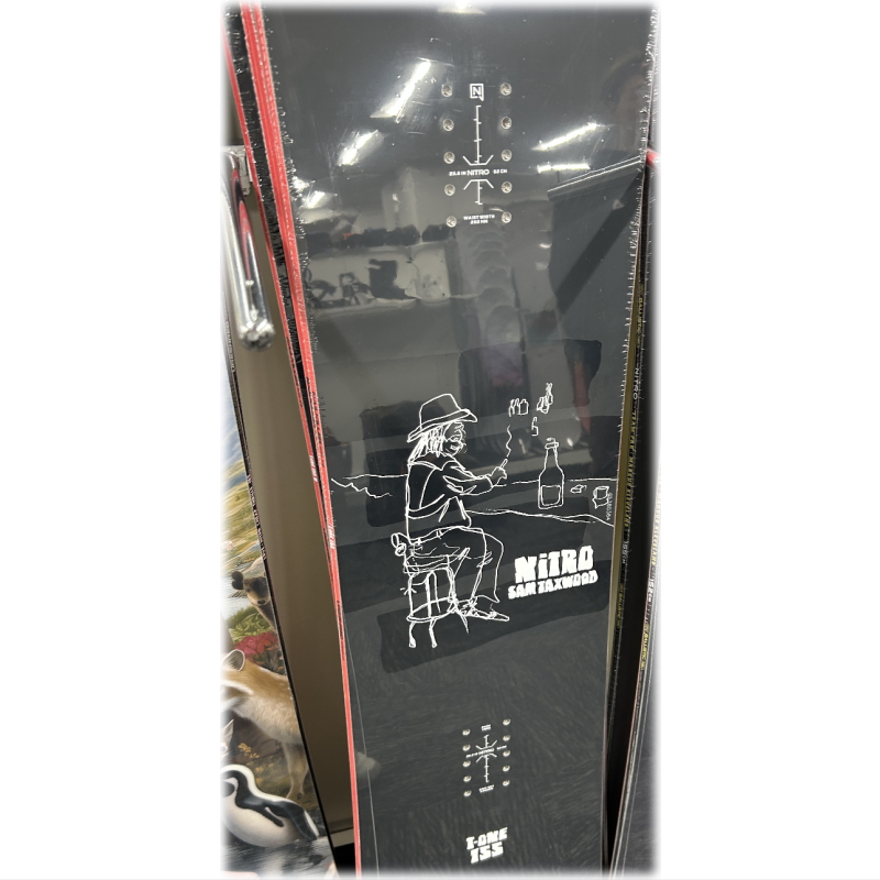 特典付き 【早期予約】 スノーボード 板 158cm NITRO T1 X SAM TAXWOOD 