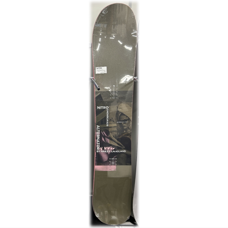 特典付 【早期予約】 レディース スノーボード 板 142cm NITRO