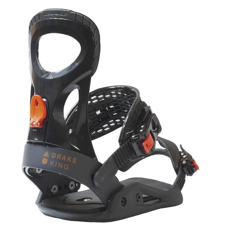 【早期予約】 23-24 DRAKE KING LTD カラー:BLACK/NEON ORANGE Mサイズ ドレイク キング リミテッド メンズ スノーボード ビンディング 日本正規品 MY2810106816