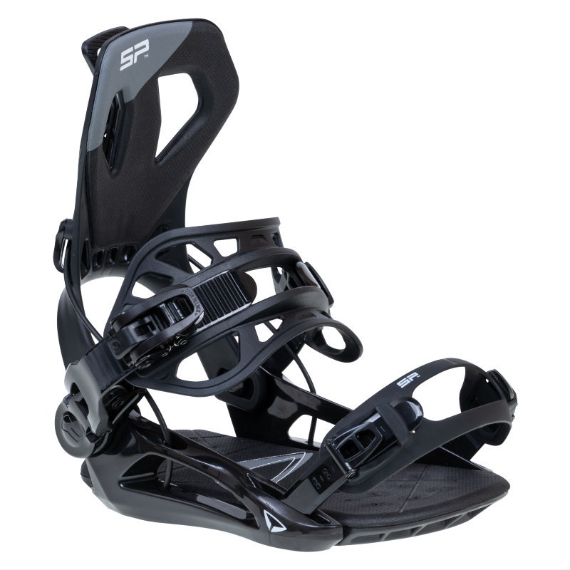 【即納】 24-25 SP UNITED PRIVATE カラー:BLACK エスピー プライベート メンズ スノーボード ビンディング バインディング リアエントリーシステム | SP Binding | 01