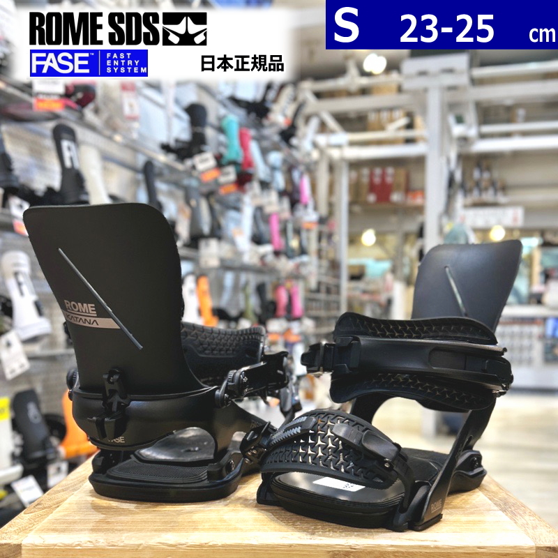早期予約商品】 26-27 ROME KATANA AW FASE カラー:BLACK Sサイズ