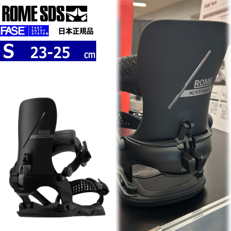 早期予約商品】 26-27 ROME WOMEN'S KATANA AW FASE カラー:BLACK S