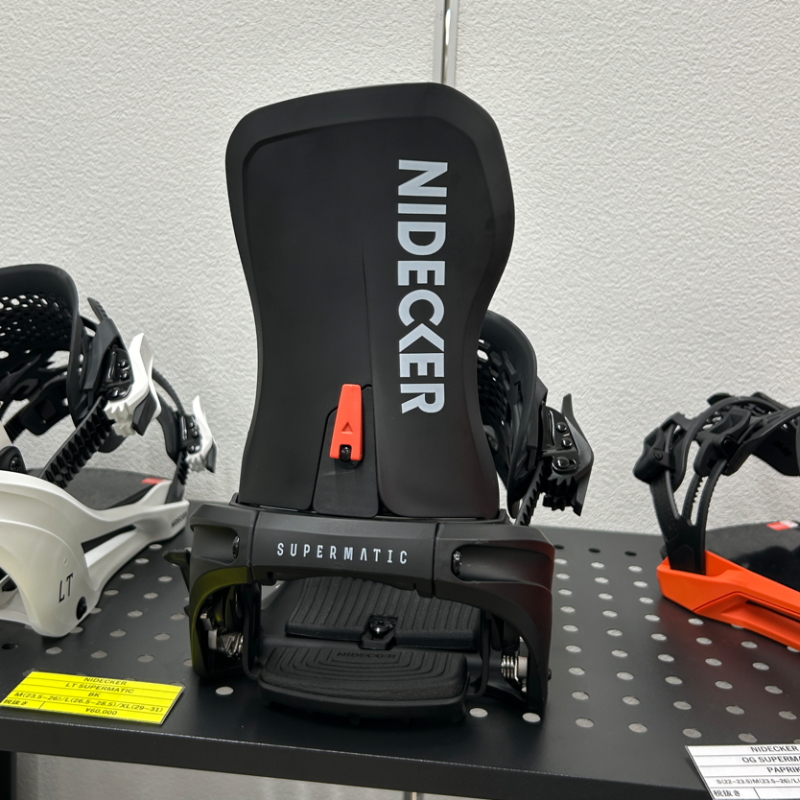 早期予約商品】 26-27 NIDECKER LT SUPERMATIC カラー:BLACK Lサイズ