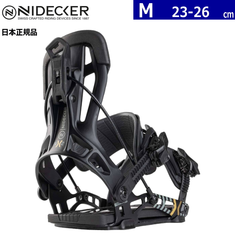 早期予約商品】 26-27 NIDECKER FLOW NX2 カラー:BLACK Mサイズ