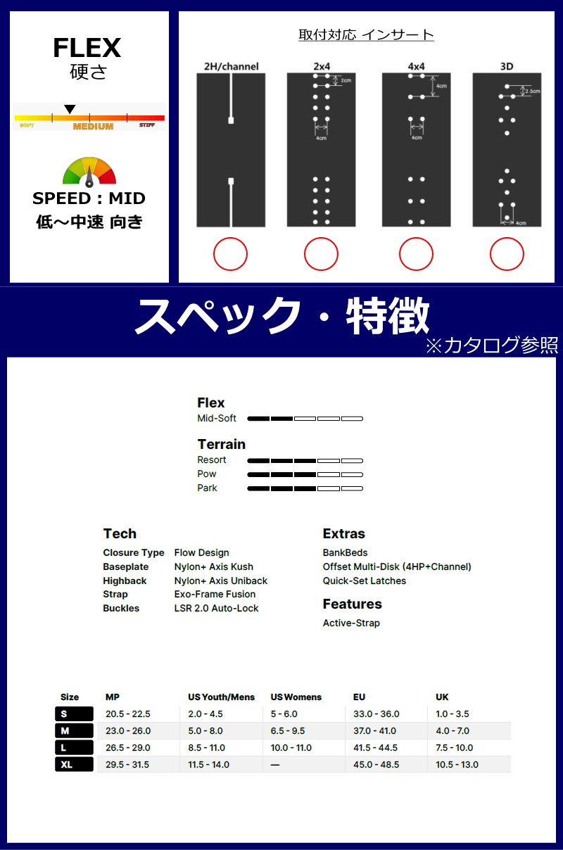 flow ビンディング（スポーツ用品）のおすすめ人気商品一覧 通販