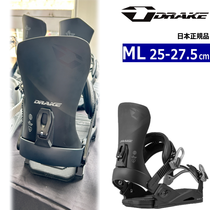 早期予約商品】 26-27 DRAKE RELOAD GT カラー:BLACK GREY MLサイズ