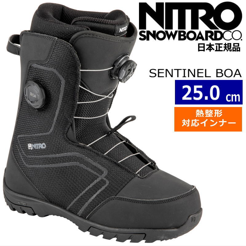 23-24 NITRO SENTINEL BOA カラー:True Black 25cm ナイトロ