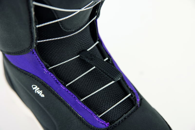 23-24 NITRO SCALA BOA カラー:Black-Purple  24cm ナイトロ スカラ レディース スノーボードブーツ 日本正規品｜off-1｜04