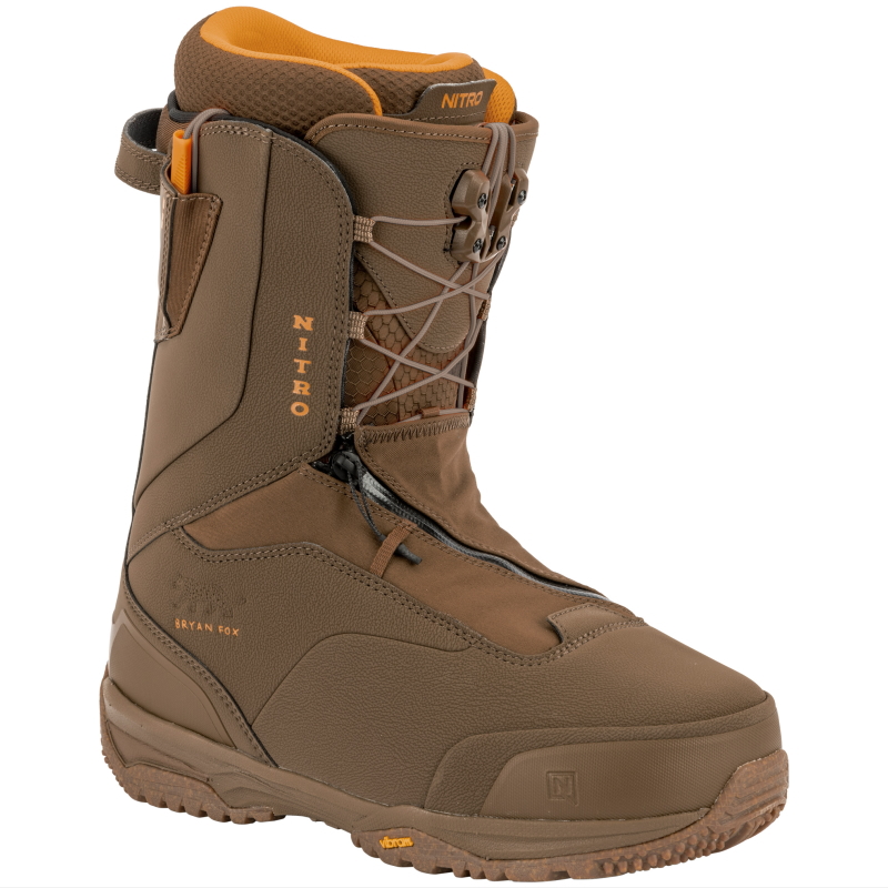 NITRO スノーボードブーツ ブラウン Nitro Sentinel BOA Boots – Brown – Nitro Snowboards