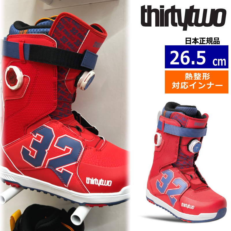 早期予約商品】 26-27 THIRTYTWO LASHED XLT DB カラー:RED BLUE WHITE 