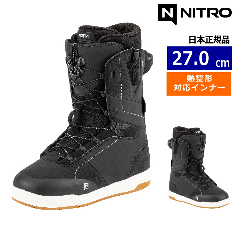 【早期予約商品】 26-27 NITRO VENTURE TLS カラー:Black 27cm ナイトロ ベンチャー メンズ スノーボードブーツ ニューモデル | 