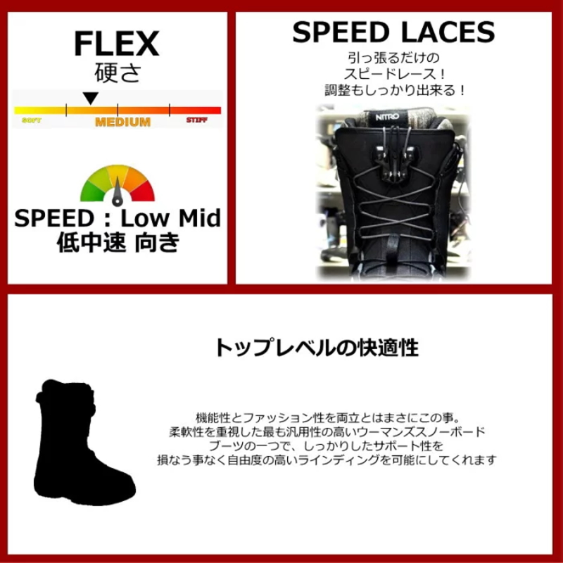 早期予約商品】 26-27 NITRO MONARCH TLS カラー:Nitro X Christy