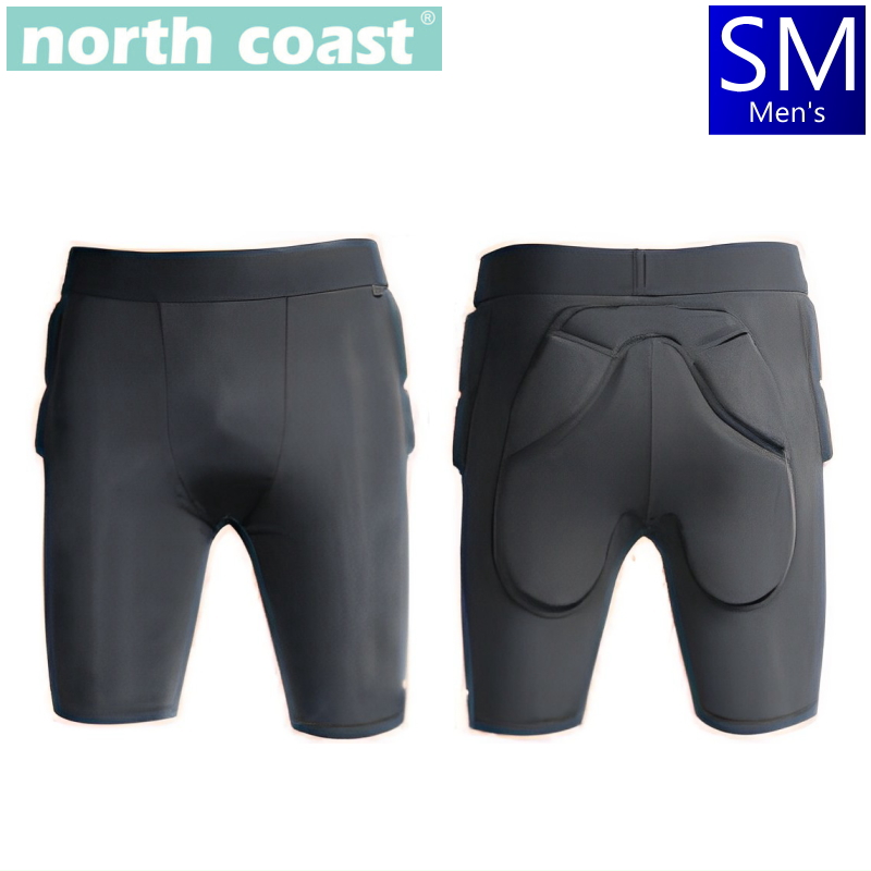 【即納】●[S-Mサイズ]24 NORTH COAST ＮＷ SHORT HIP PAD NW-1004 カラー:BK ヒップパッド  プロテクター メンズ スノーボード｜off-1