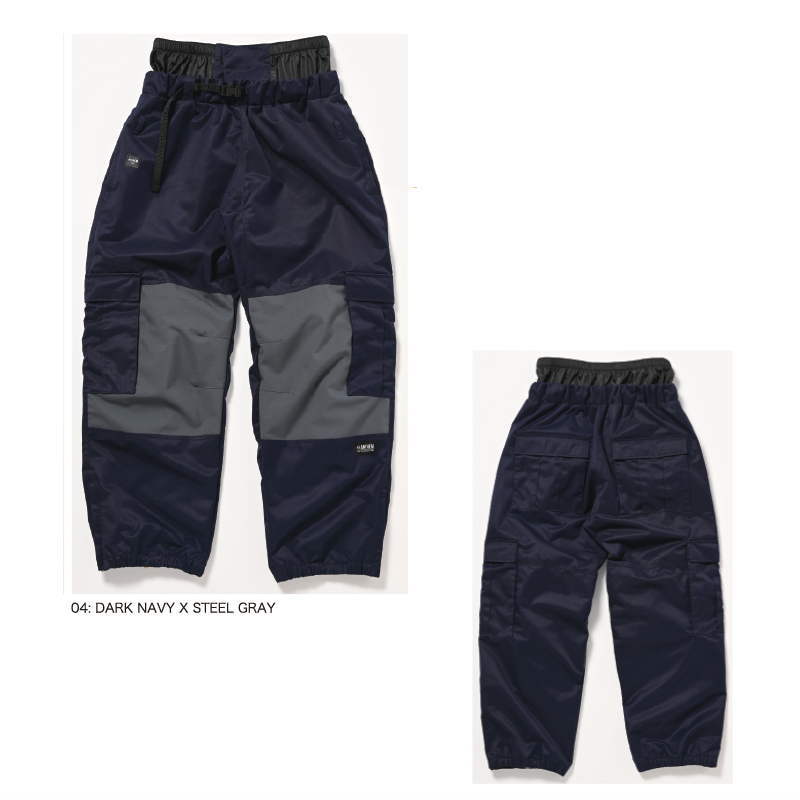 ○ 23-24 ANTHEM WARP CARGO PANTS DARK NAVY AN2307 アンセム スノボ
