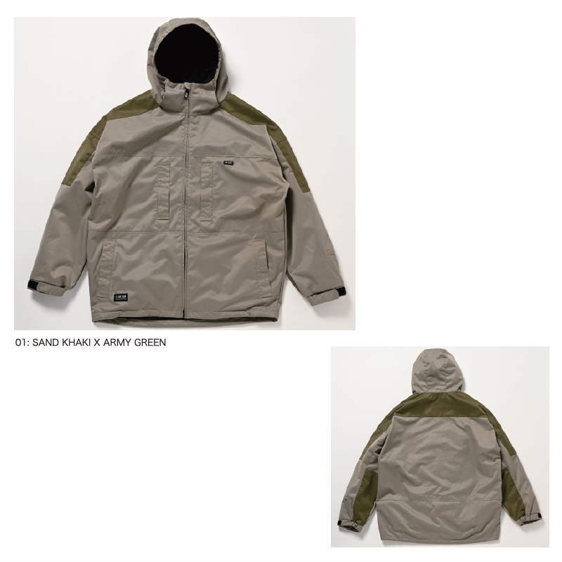 ○ 23-24 ANTHEM CAPTURED JACKET SAND KHAKI ARMY GREEN AN2340