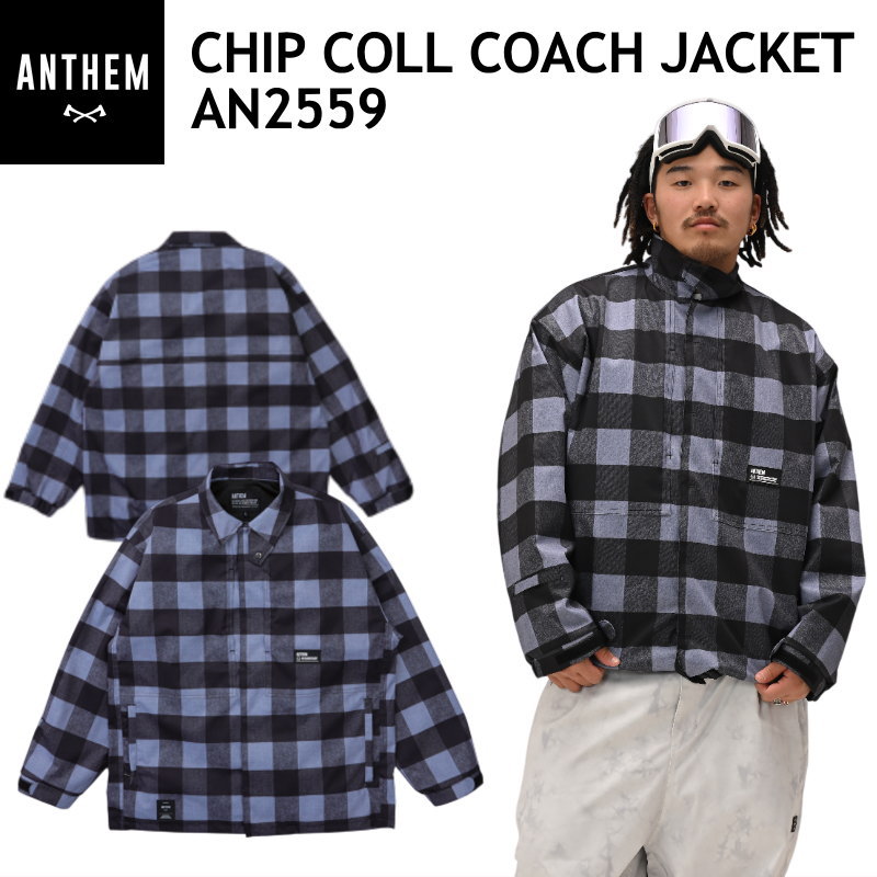 ANTHEM アンセム スノーボード　コーチジャケット　XL ANTHEM アンセム スノーボード ウェア ジャケット ユニセックス CHIP