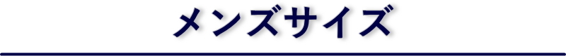 メンズサイズから探す