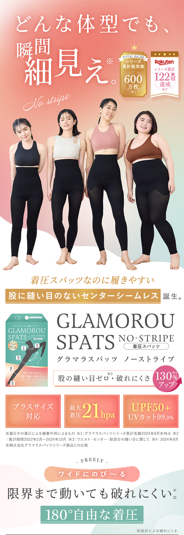 GlamourouSpats着圧レギンM新品グラマラスパッツ　即発送　ダイエット 楽天市場】SALE15%OFF☆着圧レギンス グラマラスパッツ 着圧 着