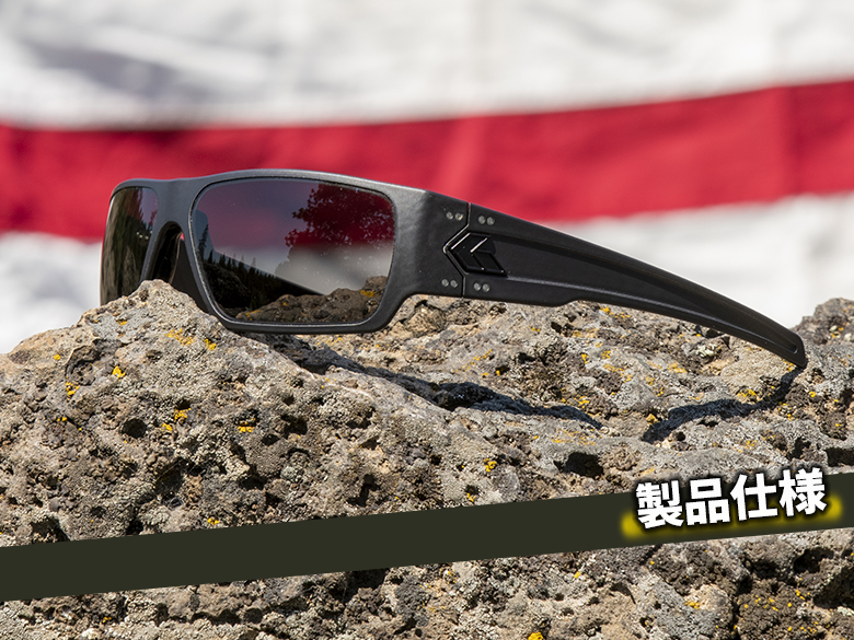 GATORZ SPECTER ゲイターズ セラコート ブラック x スモーク偏光レンズ