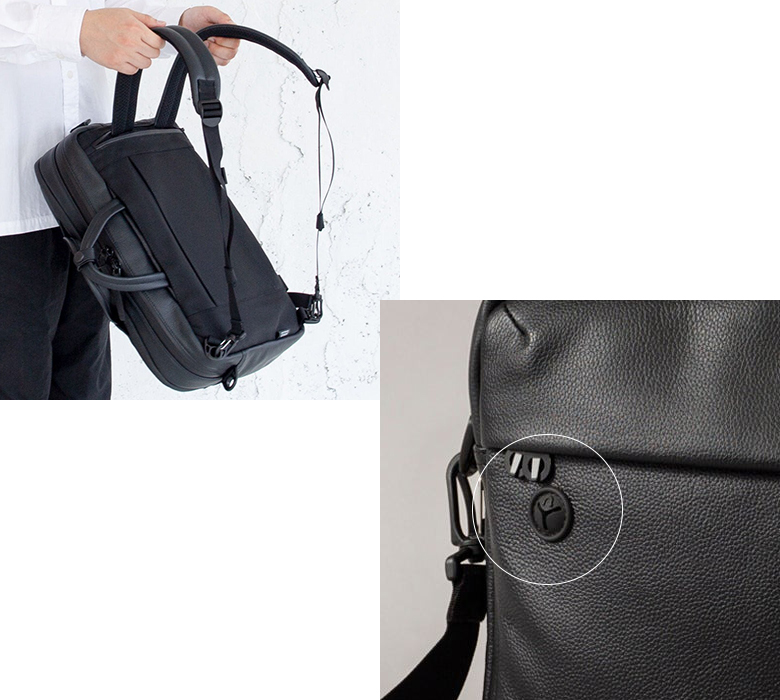 cadence デイパック BROSKI AND SUPPLY CADENCE ブリーフバッグ ハンドル ショルダー