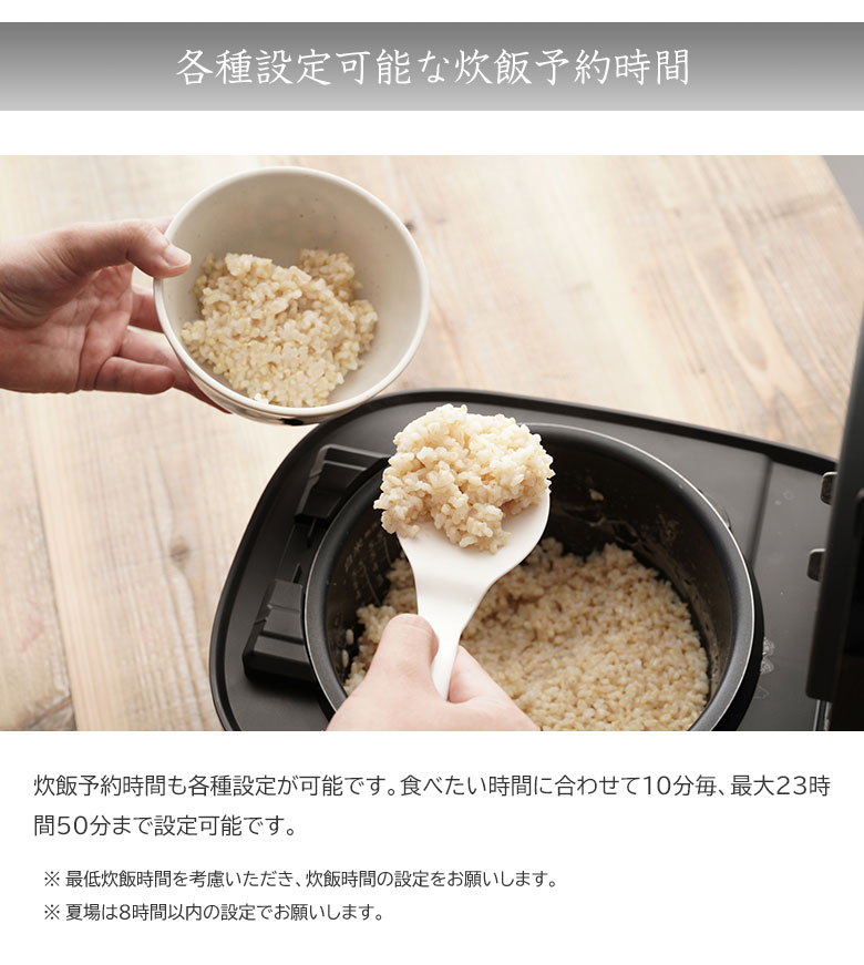 ライカベル Likaveil 発芽玄米炊飯器 圧力IH玄米発芽炊飯器 HN-10FT