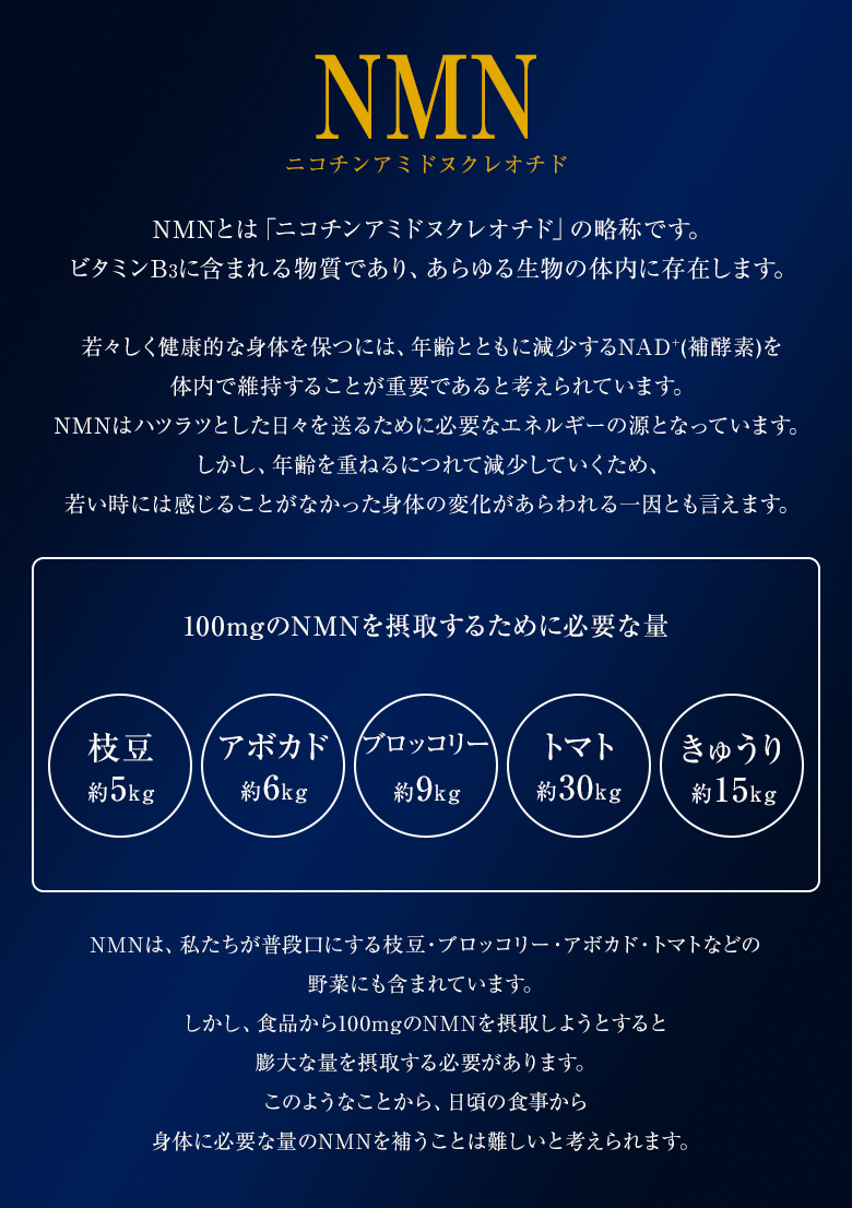 EUREA NMN eurecare 15000 エウレア エヌエムエヌ NMN15000 純度99.9