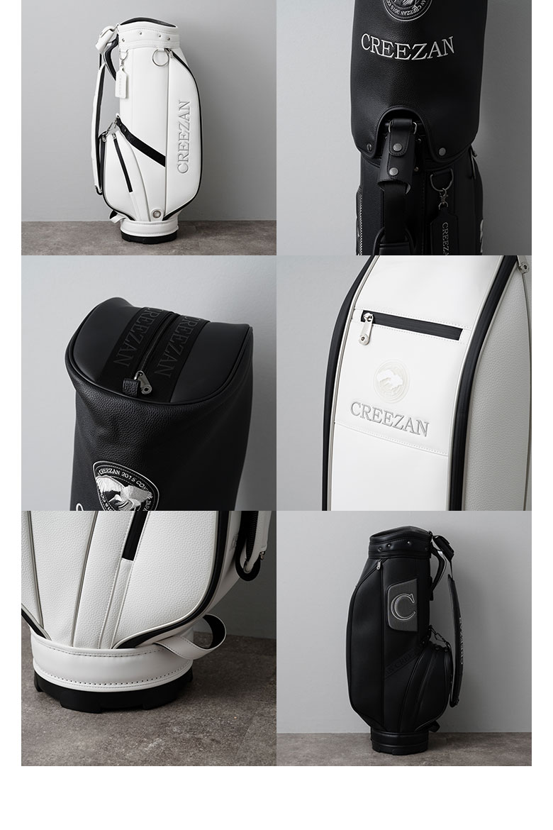 ゴルフバッグ、キャディバッグ CREEZAN GOLF キャディバッグ ゴルフバッグ ゴルフ 46インチ