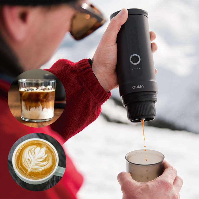 OutIn Nano アウティン ナノ 珈琲豆（粉）の特典付き ポータブル