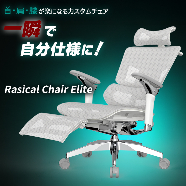 Rasical Chair Elite ラシカルチェア エリート ホワイトグレー