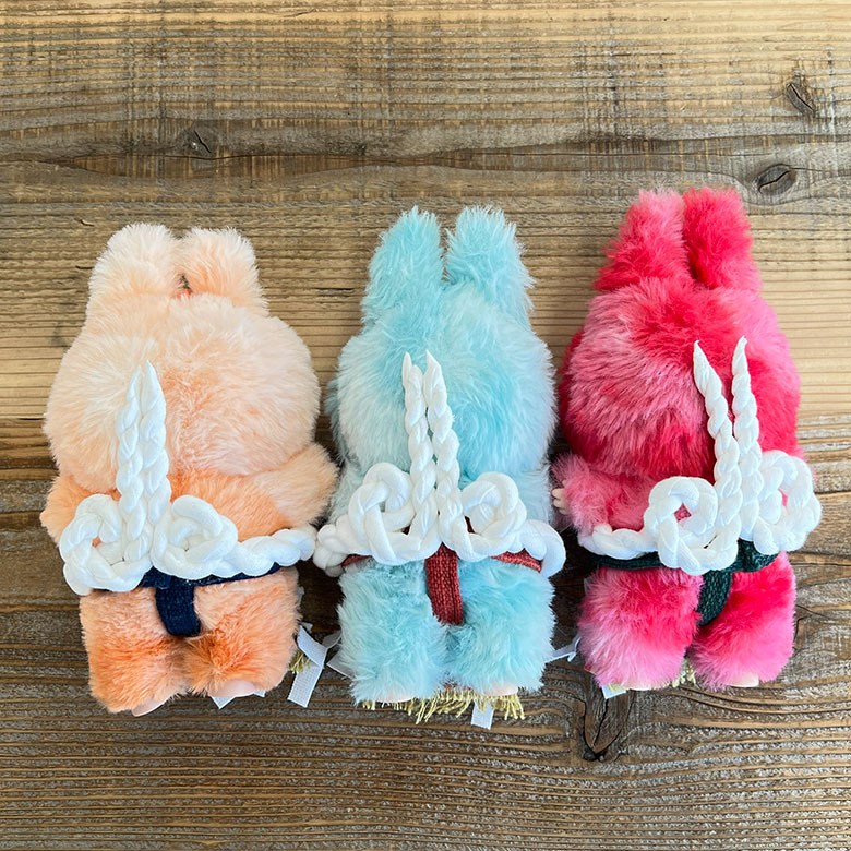 相撲 横綱 15cm ラブブ labubu 服 着せ替え 着せ替え人形 ぬいぐるみ