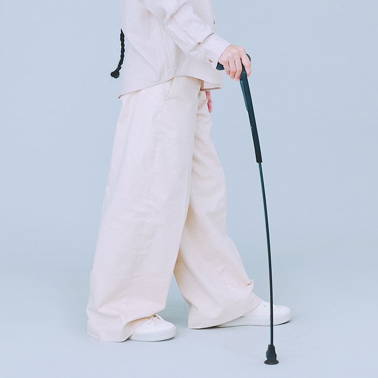 Lococane ロコケイン 杖 替えゴム付き つえ ツエ やわらかい使用感 し