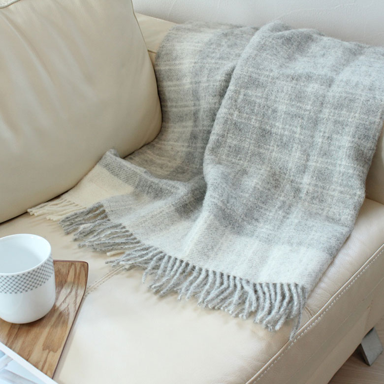 Silkeborg Uldspinderi シルケボー ハーフケット 85×130cm ウルド