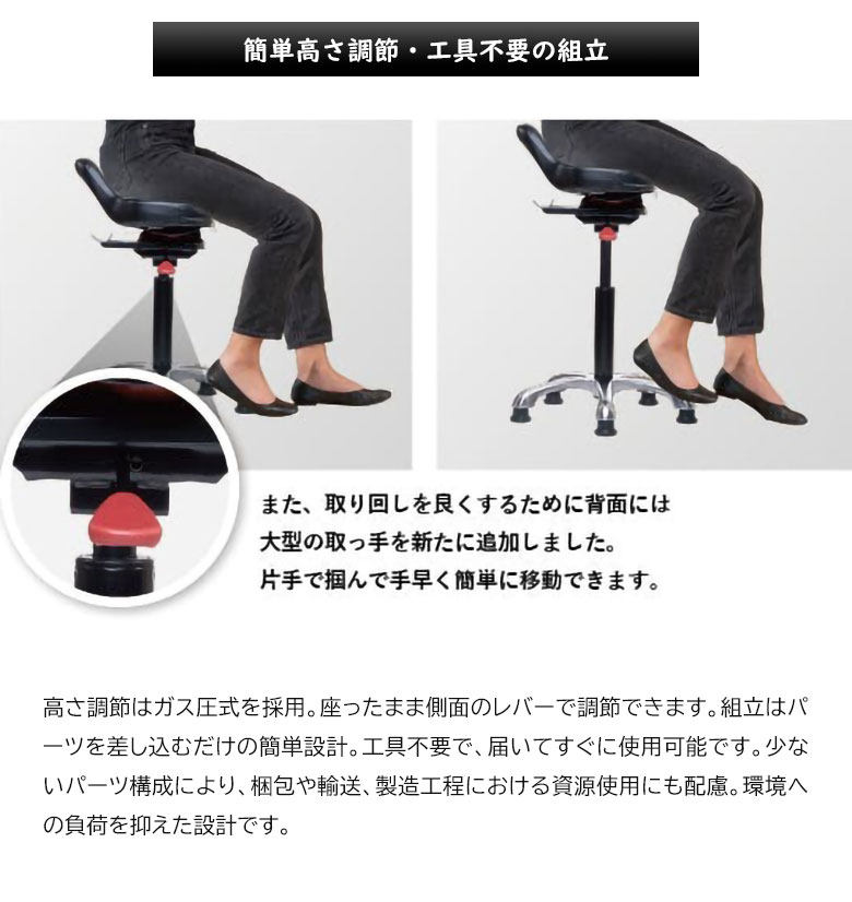 QOR360 Ariel2.0 アリエル バランスチェア イス 椅子 ドクターオスラー