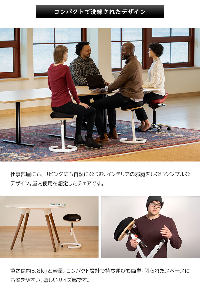 RED ROCK レッドロック 矯正椅子 バランスボール RED ROCK レッドロック バランスチェア インテリア 椅子 イス いす