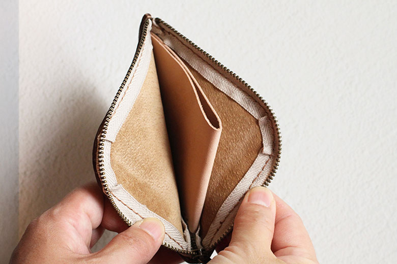 Jackie's Leather Works 鹿革のミニ財布 コンパクト 財布 ウォレット L