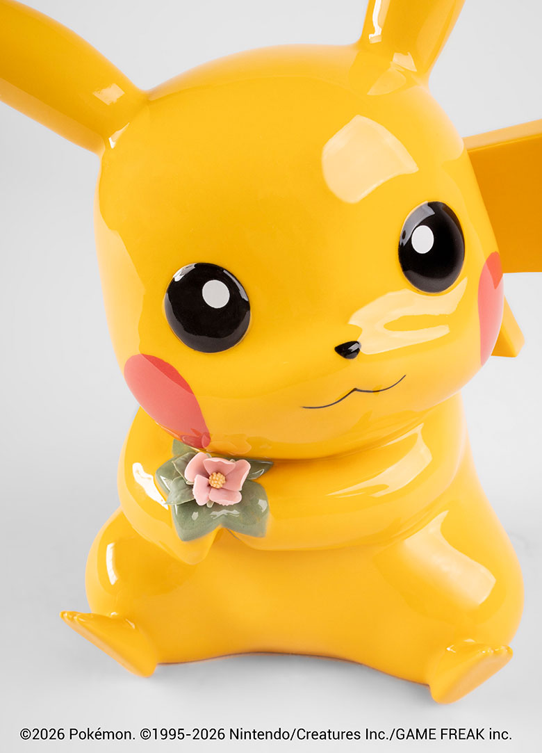 ポケモン ピカチュウ 特大ディスプレイ 立体オブジェクト フィギュア リヤドロ ピカチュウ ポケモン 置物 人形 ポケットモンスター POKEMON