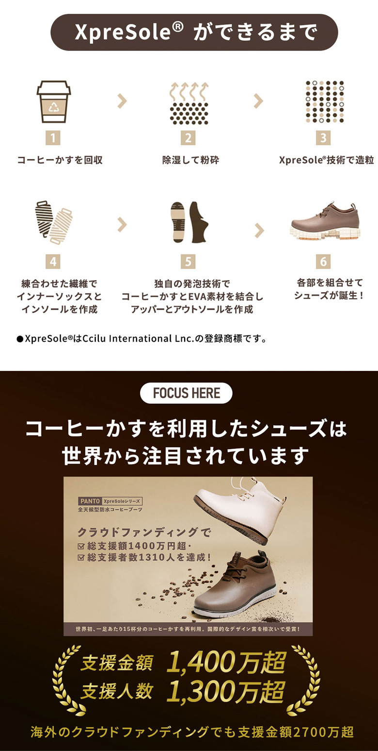 ccilu(チル) pantoo-rioo/riao xpresole 男女兼用 レインシューズ