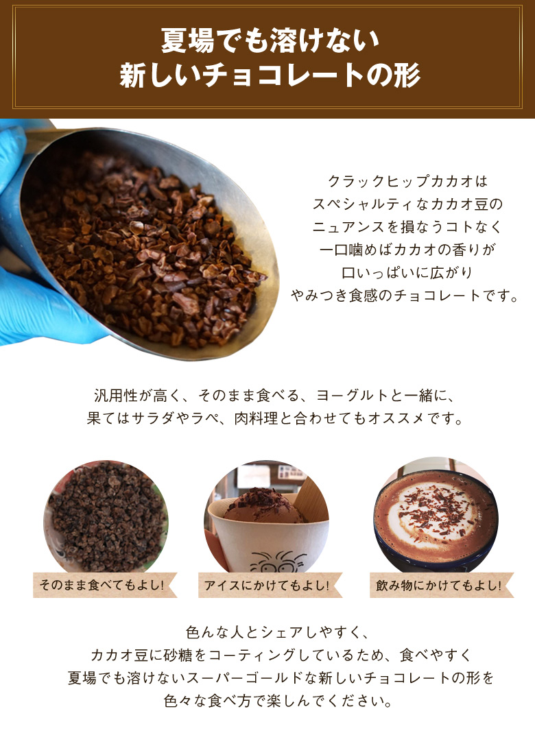 USHIO CHOCOLATL クラックヒップカカオ お菓子 チョコレート チョコ
