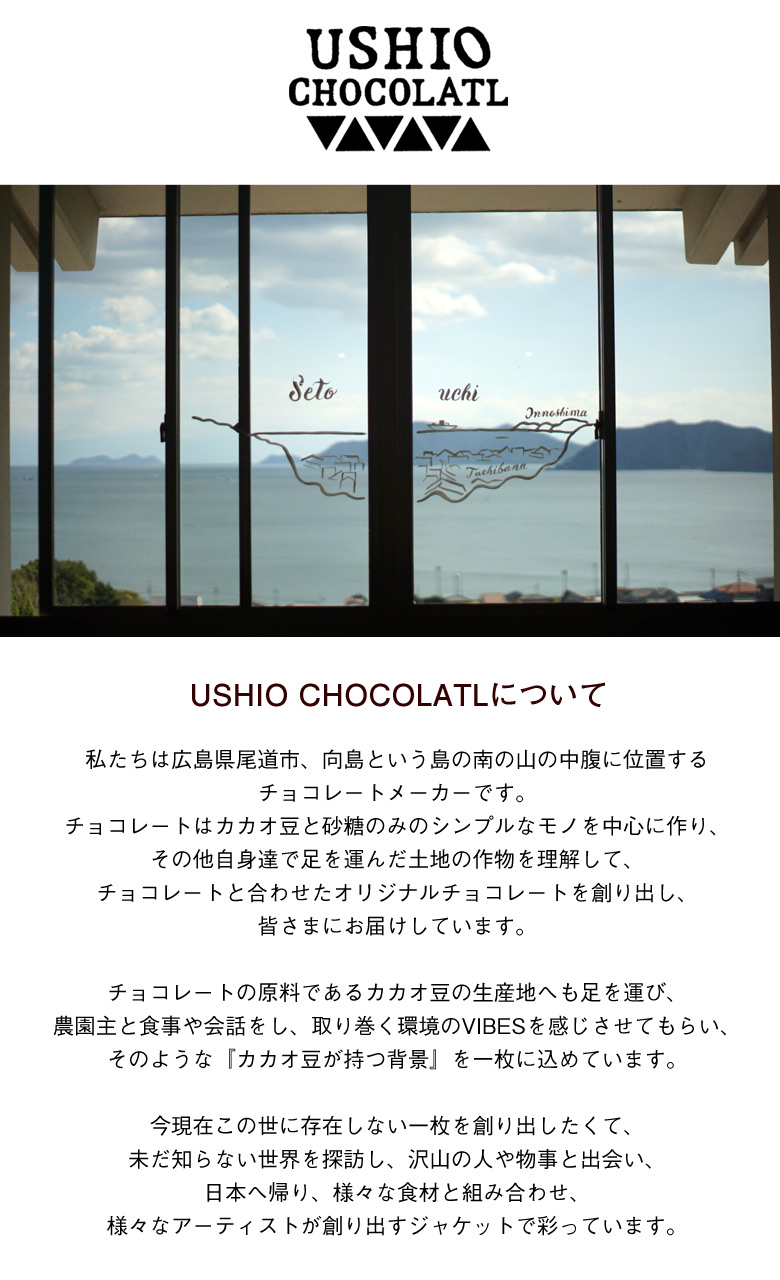 USHIO CHOCOLATL クラックヒップカカオ お菓子 チョコレート チョコ