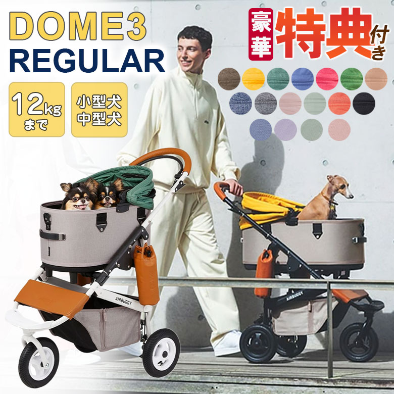 特典付き AIRBUGGY DOME3 SET レギュラー 新モデル コット