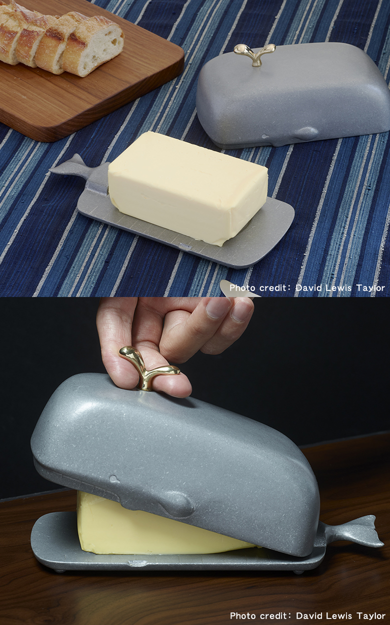 クジラバターケース Akira Yoshimura × 佐野政製作所 バターケース